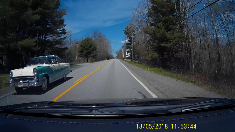 Saw this old gal on my way to Mahone Bay! It’s a ‘55-’57 Ford Fairlane Crown Victoria coupe in amazing shape! It’s owned by an older gentleman down the road who also has 2-3 other classic 50's-60's American rides!